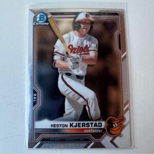 Baltimore Orioles Heston Kjerstad Baseball Card